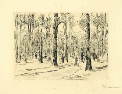 Tiergarten by Max Liebermann
